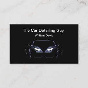 Visitenkarten für mobiles Auto-Automobildetailing Visitenkarte