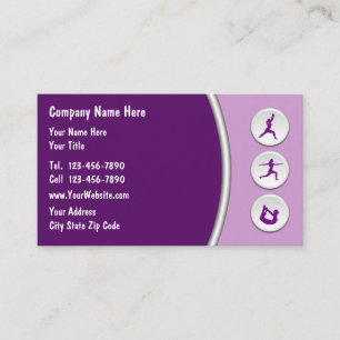 Visitenkarten für Personal Trainer Visitenkarte
