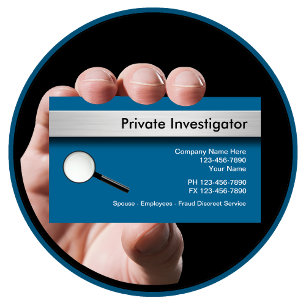 Visitenkarten für Privatdetektive Visitenkarte