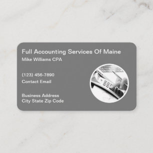 Visitenkarten für professionelle Steuerbuchhalter Visitenkarte
