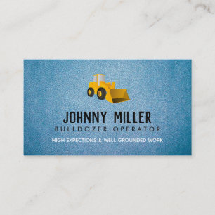 Visitenkarten für schwere Maschinen Visitenkarte