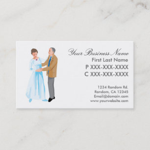 Visitenkarten für Senior Dance Paar Visitenkarte