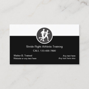 Visitenkarten für Sportschulen Visitenkarte