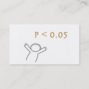 Visitenkarten für Statistiker Visitenkarte