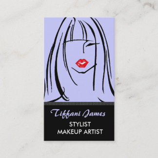 Visitenkarten für Stylist/Makeup-Künstler Visitenkarte