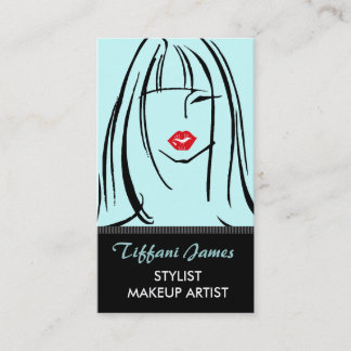 Visitenkarten für Stylist/Makeup-Künstler Visitenkarte