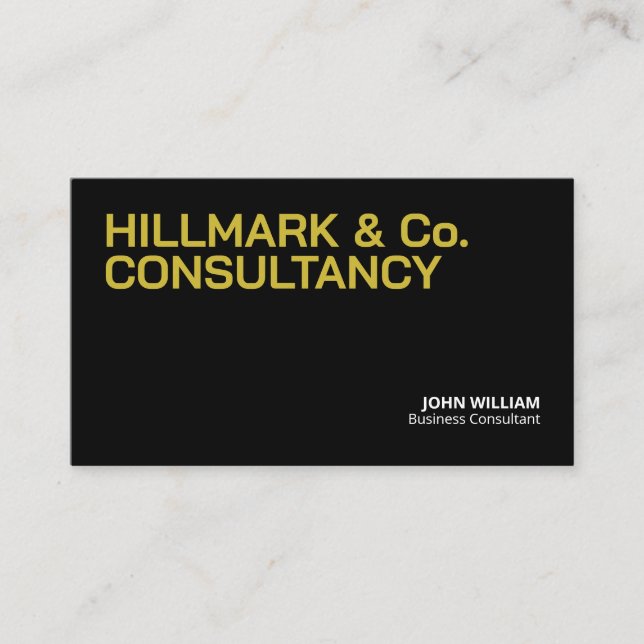 Visitenkarten für Unternehmensberater mit QR-Code Visitenkarte (Vorderseite)