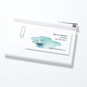 Visitenkarten für Wasserfarbpapier Visitenkarte