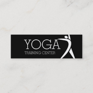 Visitenkarten für Yoga-Lehrer-Ausbildung Mini Visitenkarte