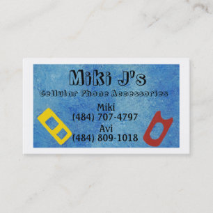 Visitenkarten - Handyzubehör Visitenkarte