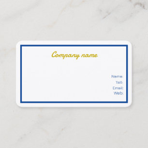 Visitenkarten individuell visitenkarte