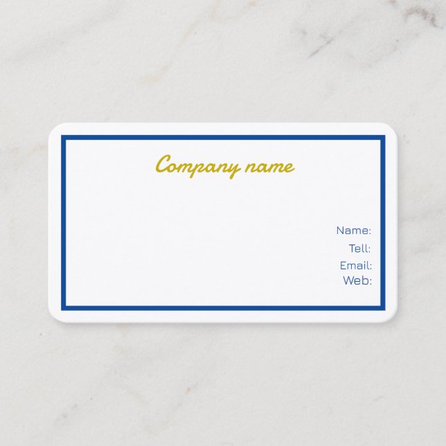 Visitenkarten individuell visitenkarte (Vorderseite)