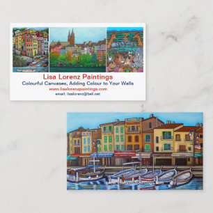 Visitenkarten Lisas Lorenz halb Glanz 3,5 x 2,0 Visitenkarte