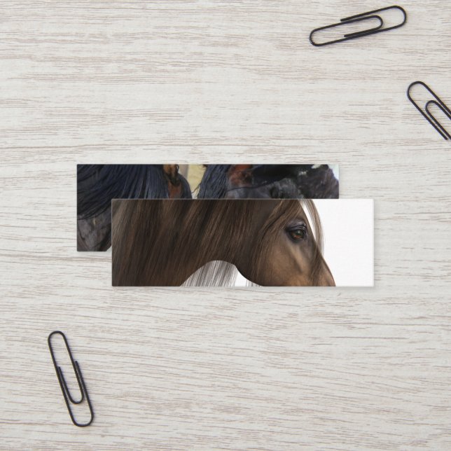 Visitenkarten Mini Visitenkarte (Vorderseite/Rückseite Beispiel)