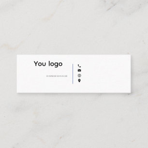 Visitenkarten Mini Visitenkarte