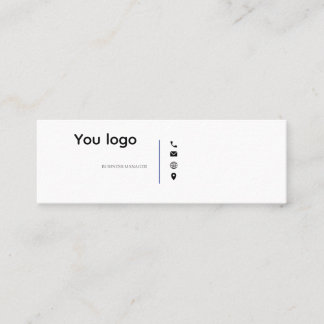 Visitenkarten Mini Visitenkarte