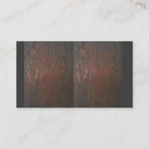 Visitenkarten mit Holzgestalt Visitenkarte