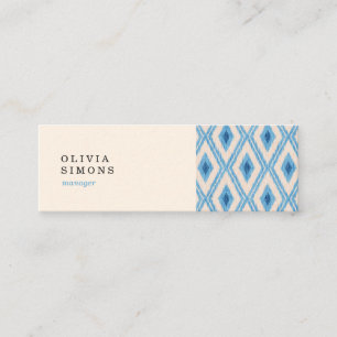 Visitenkarten mit Muster Mini Visitenkarte