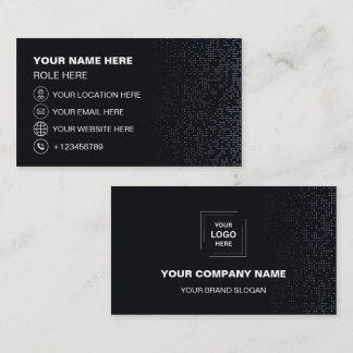 Visitenkarten Personalisiertes Logo Netzwerken Visitenkarte