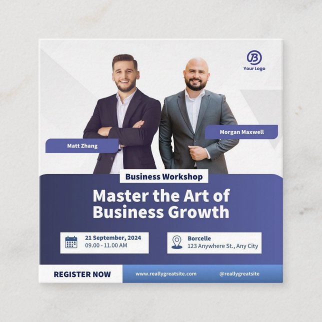 Visitenkarten Telefonnummerkarte (Vorderseite)