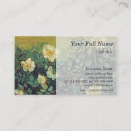 Visitenkarten Vintager wild lebender Rose Visitenkarte