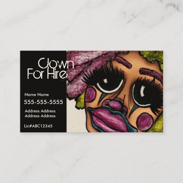 Visitenkarten Visitenkarte (Vorderseite)