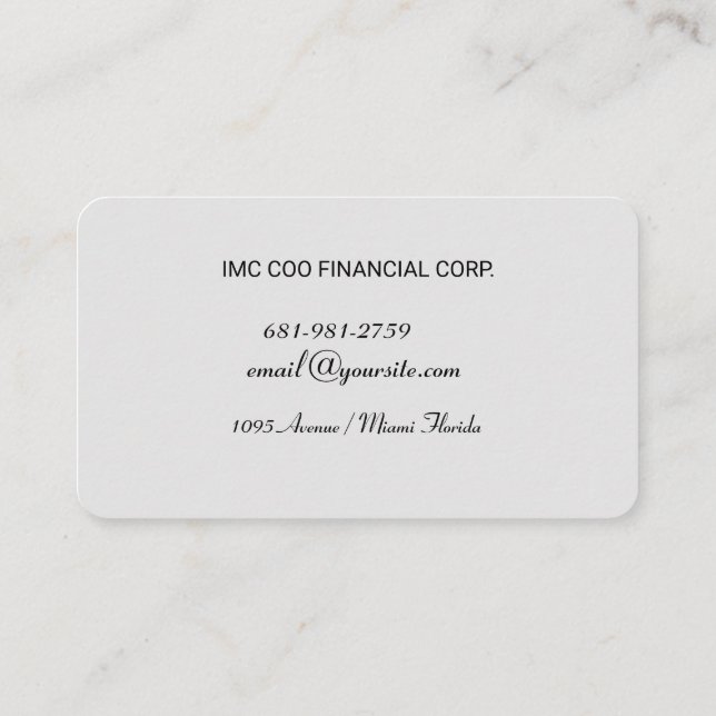 Visitenkarten Visitenkarte