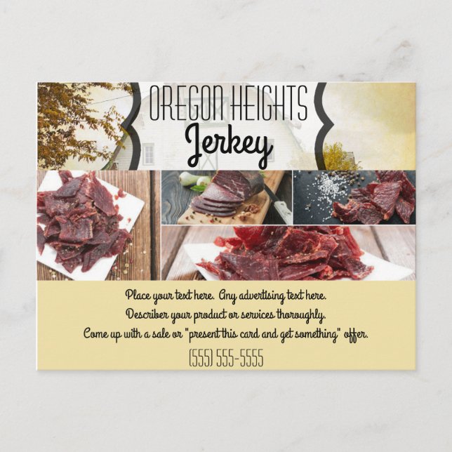 Visitenkarten-Werbekarte Sunset Stall Country Rus Postkarte (Vorderseite)