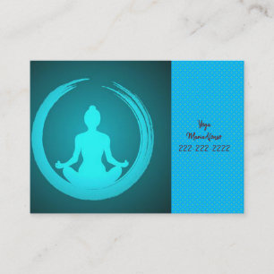 Visitenkarten, Yoga-Visitenkarten Visitenkarte