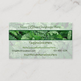 Visitenkarten zum Thema Natur Visitenkarte