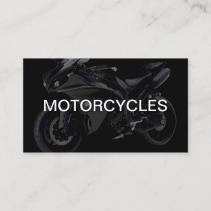 Visitenkartendesign für Motorräder Visitenkarte