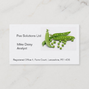 Visitenkarteschablone Visitenkarte