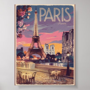 Visiter Paris Poster