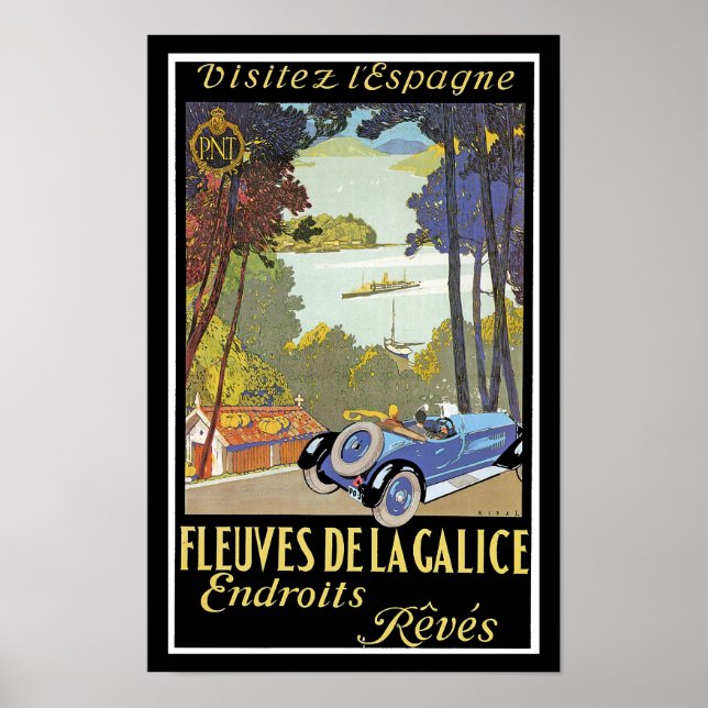 Visitez l'Espagne (Besuch Spanien) Poster (Vorne)