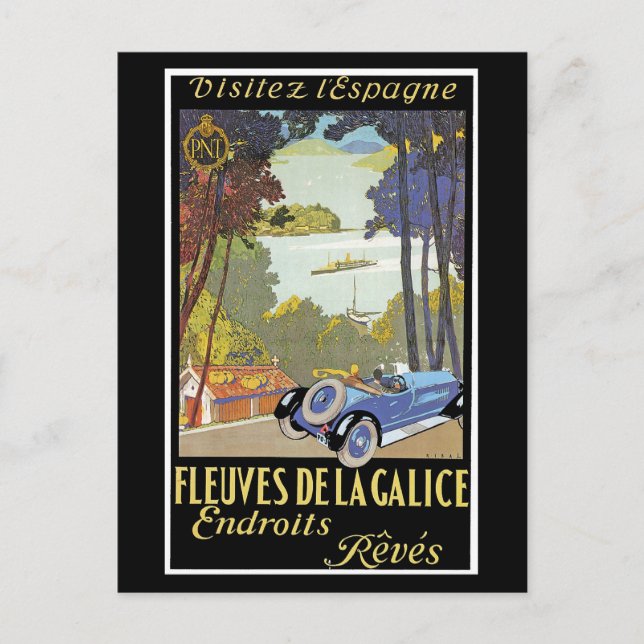 Visitez l'Espagne (Besuch Spanien) Postkarte (Vorderseite)