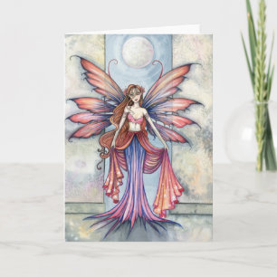 Visitor Fairy Card Notecard by Molly Harrison Karte