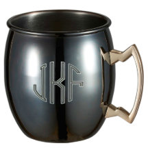 Visol Gun Metal Finish Moskau Mule Tasse - 20 Unze