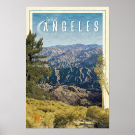 Vist Angeles National Forest Poster