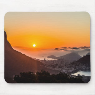 Vista Chinesa, Rio de Janeiro, Brasilien Mousepad