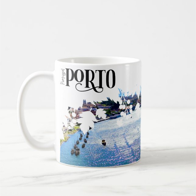 Vista do rio Douro porto portugal Kaffeetasse (Links)