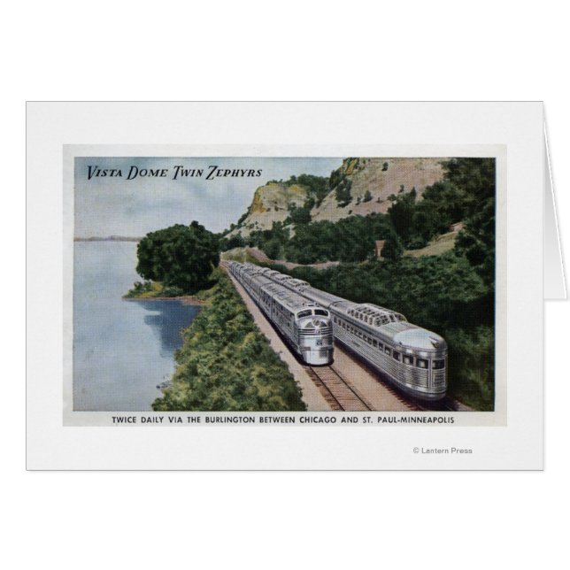 Vista Dome Twin Zephers Railway (Vorderseite (Horizontal))