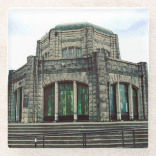 Vista House, Columbia River Gorge, Oregon Glasuntersetzer