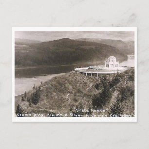 Vista House, Crown Point, Oregon Vintag Postkarte