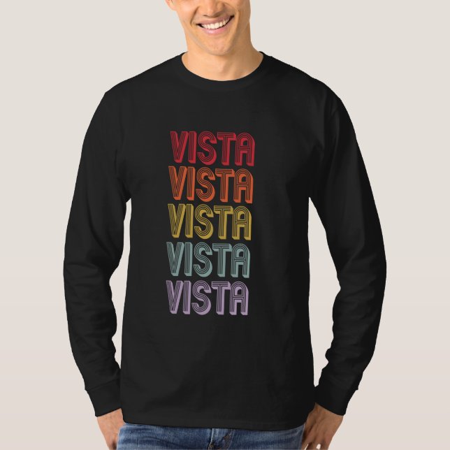 Vista T-Shirt (Vorderseite)