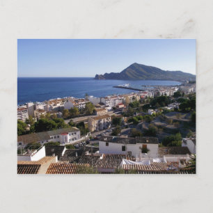 Vistas de Altea, España Postkarte
