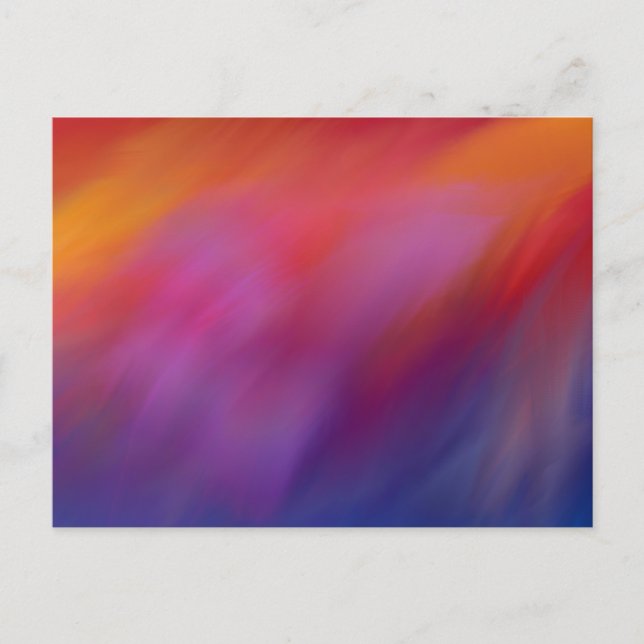 Visualisierung abstrakt postkarte (Vorderseite)