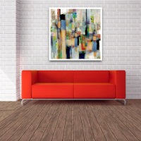 Visuelle Erinnerungen, originale Abstrakte Kunst