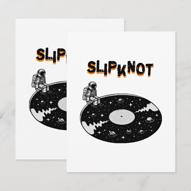 visuelle Kunst Begleitkarte (Vorne/Hinten)