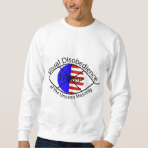 Visuelle Missachtung Anti-Trump-Sweatshirt