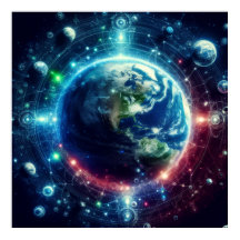 Visuelle Multiversum-Theorie Parallele Universen a